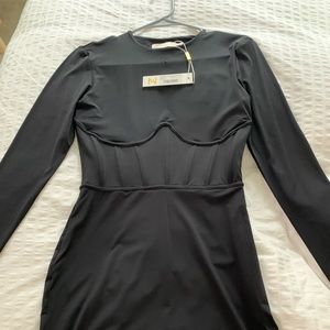 Brand new long sleeve mini dress